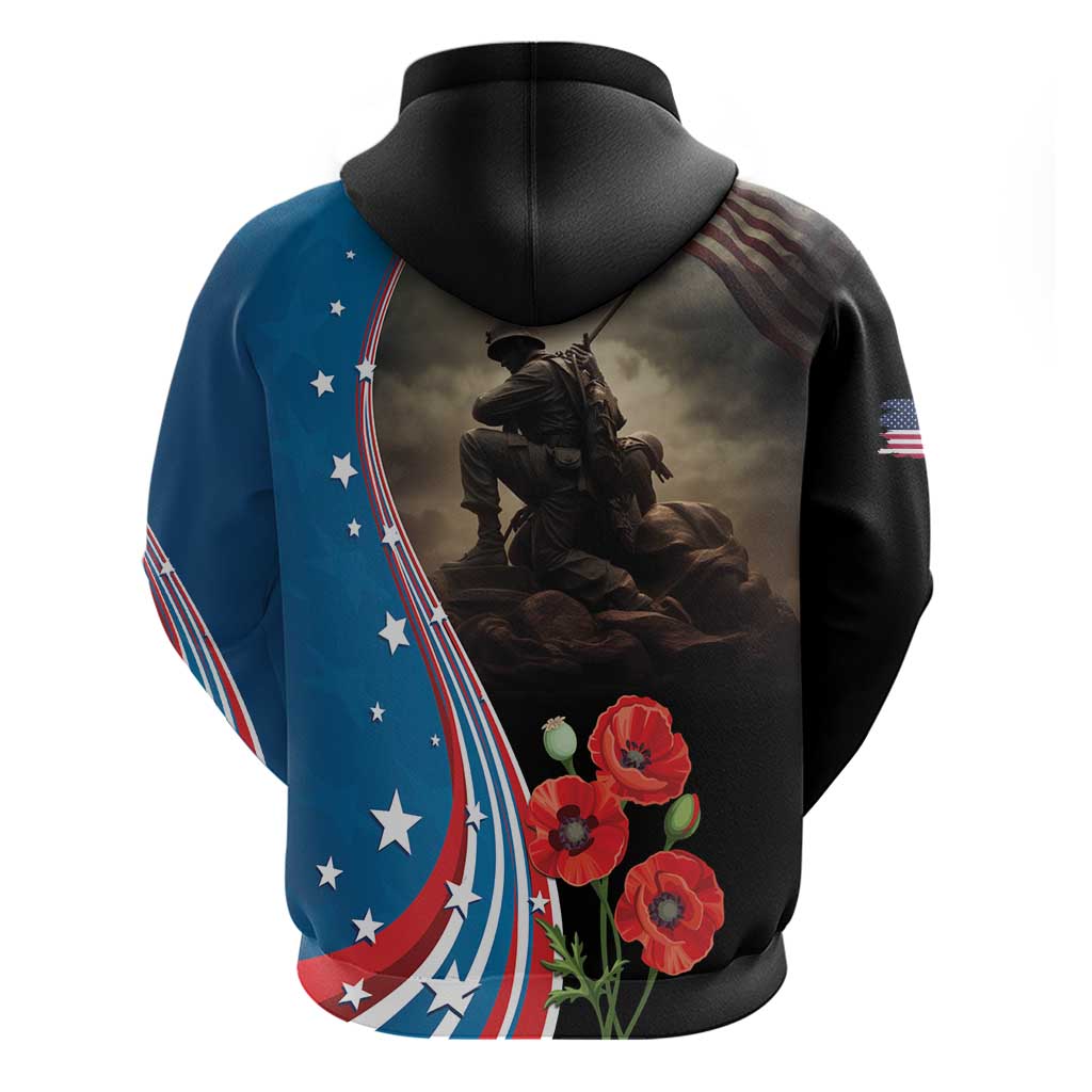 US Memorial Day 2025 Hoodie Remembering Our Fallen Heroes LT01