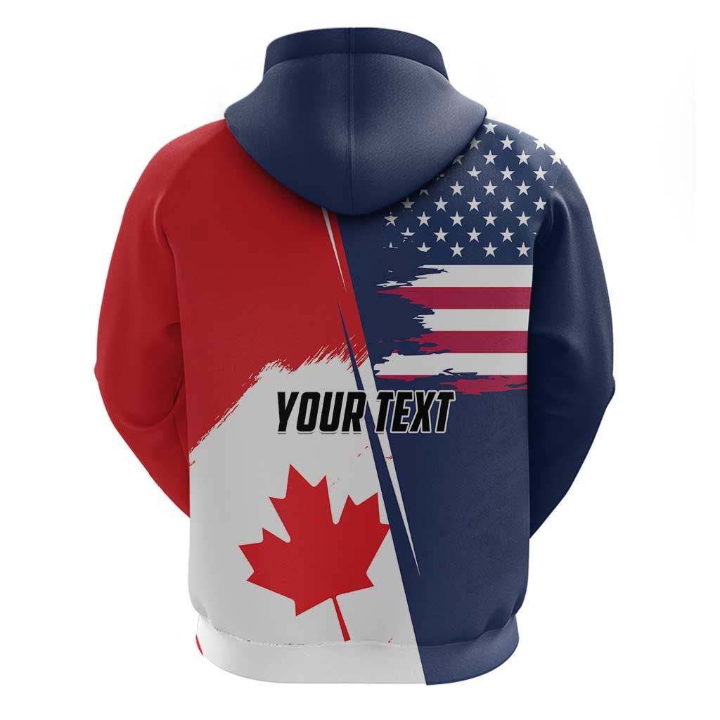 Personalized Canada Goose x USA Band Eagle Faced Off Hoodie LT01