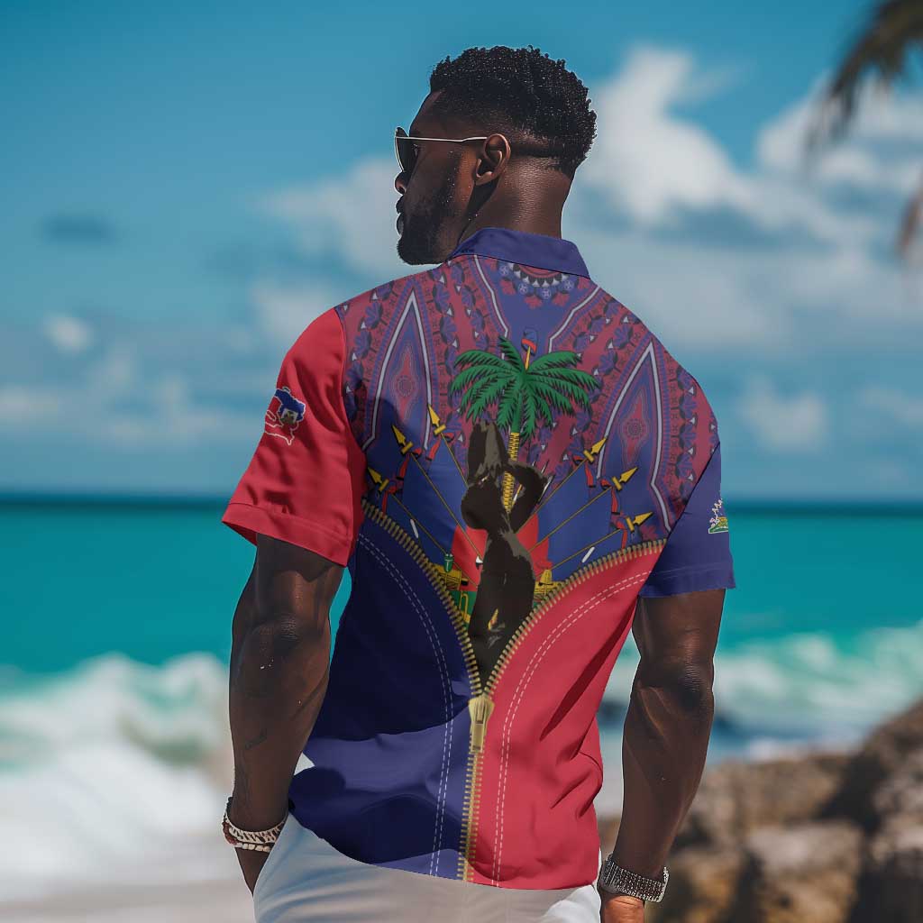 Afro Haiti Heritage Month Hawaiian Shirt Zipper Stylized LT01