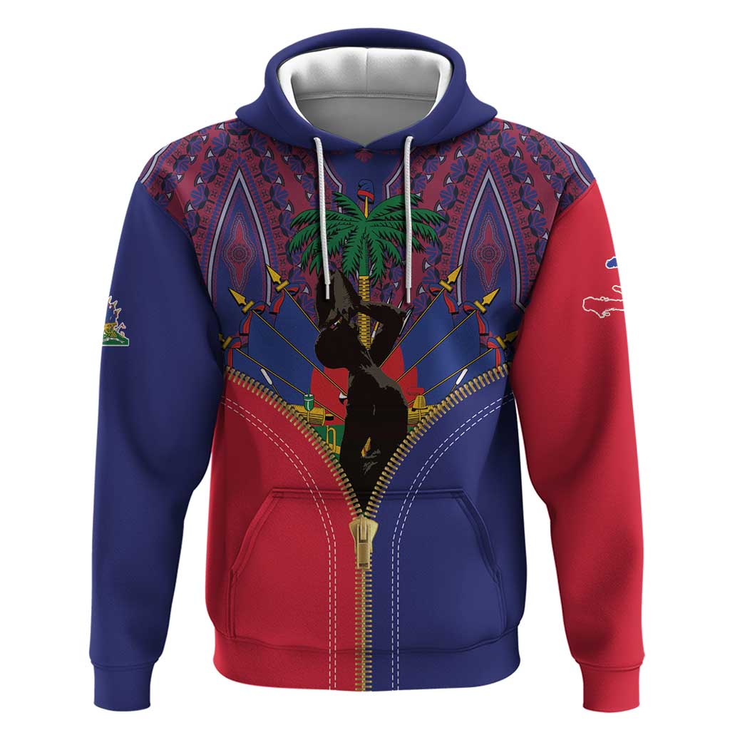 Haiti Heritage Month Hoodie Zipper Stylized LT01