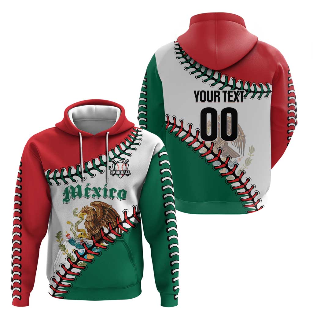 Custom Baseball Mexico Hoodie Come On Mexican Team LT01