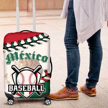 Baseball Mexico Luggage Cover Come On Mexican Team LT01