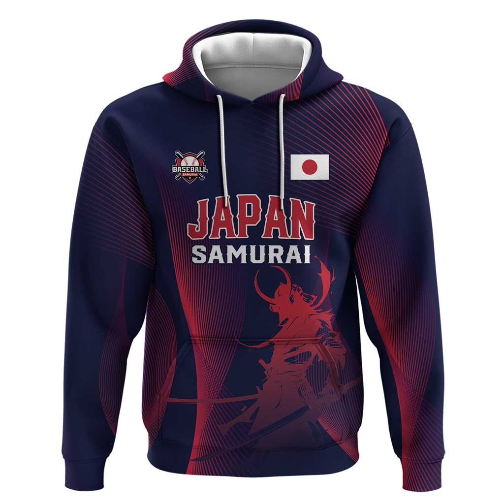 Custom Baseball Japan Hoodie Japan Samurai Go Champions LT01