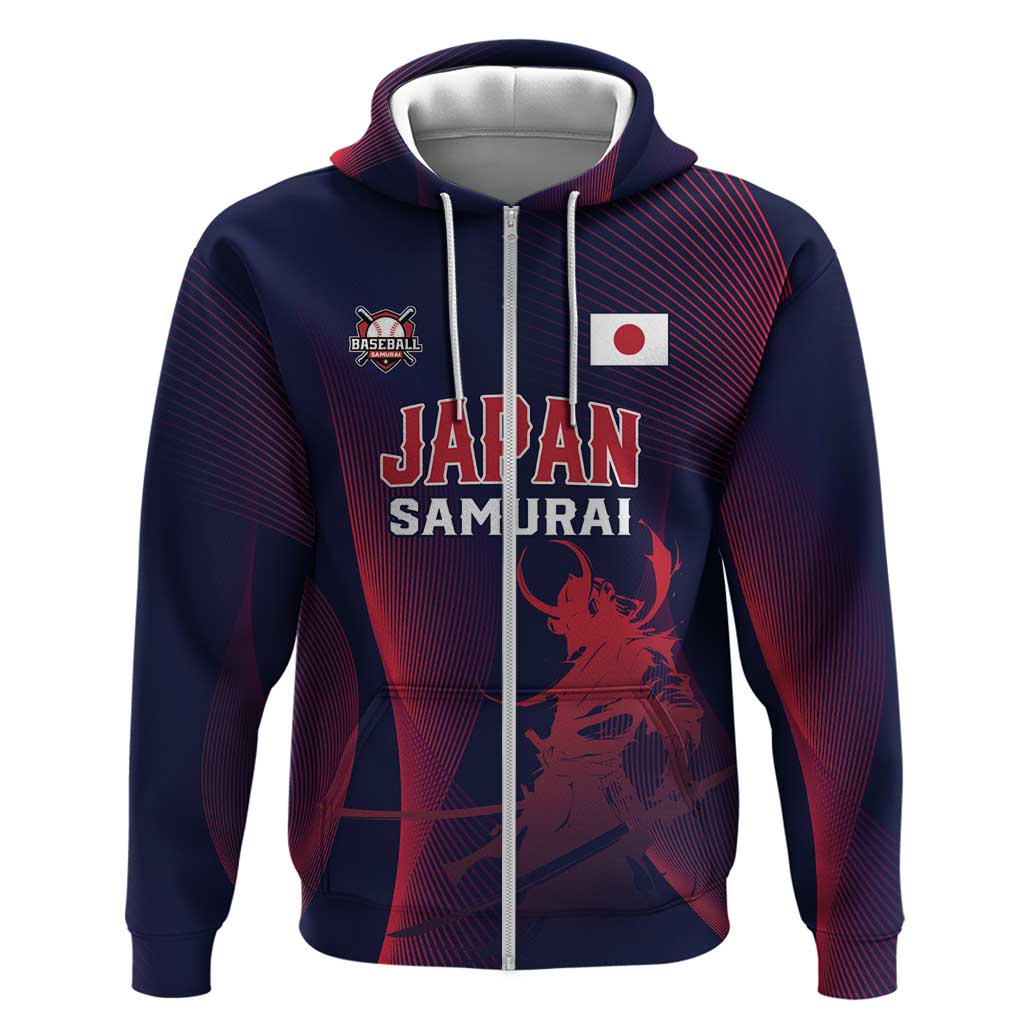 Custom Baseball Japan Hoodie Japan Samurai Go Champions LT01