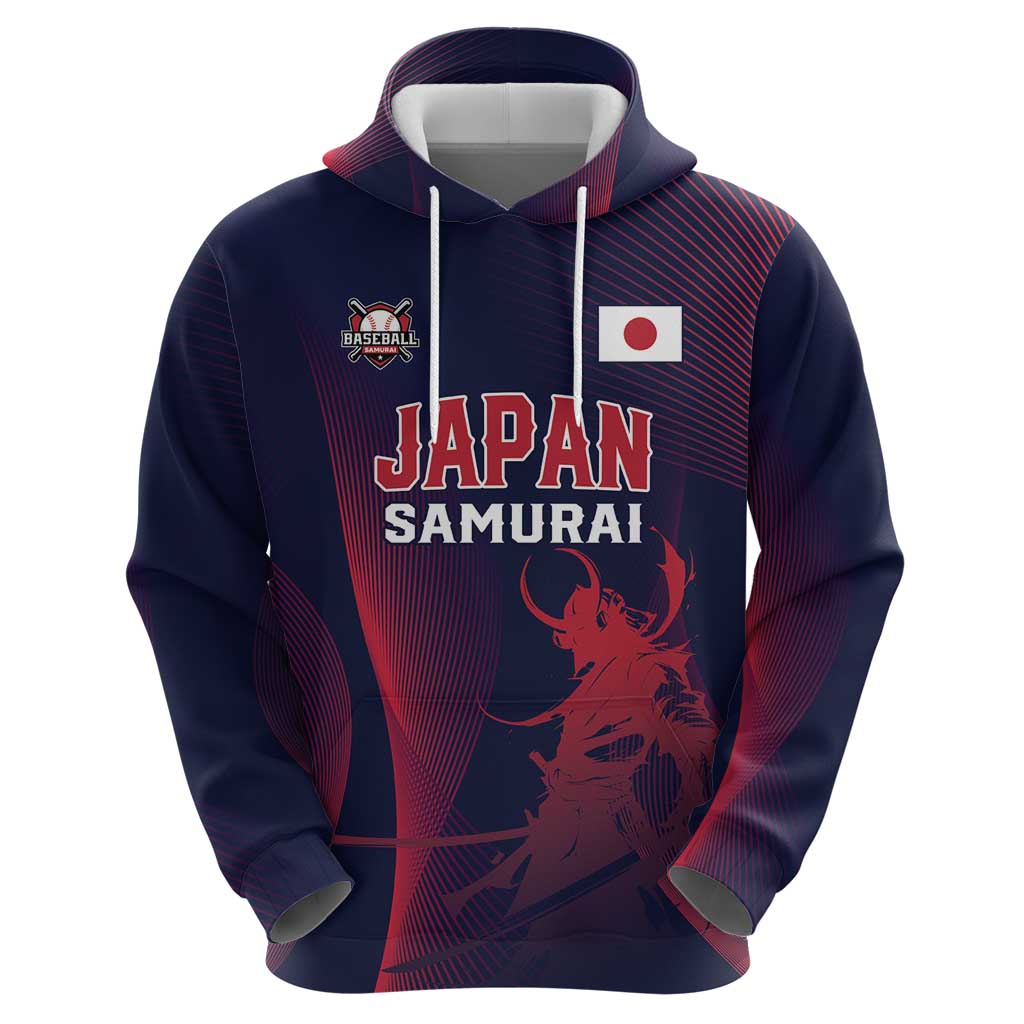 Custom Baseball Japan Hoodie Japan Samurai Go Champions LT01