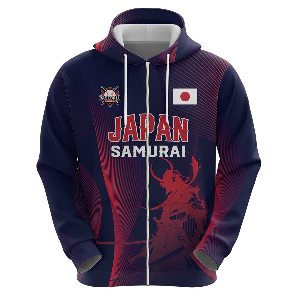Custom Baseball Japan Hoodie Japan Samurai Go Champions LT01