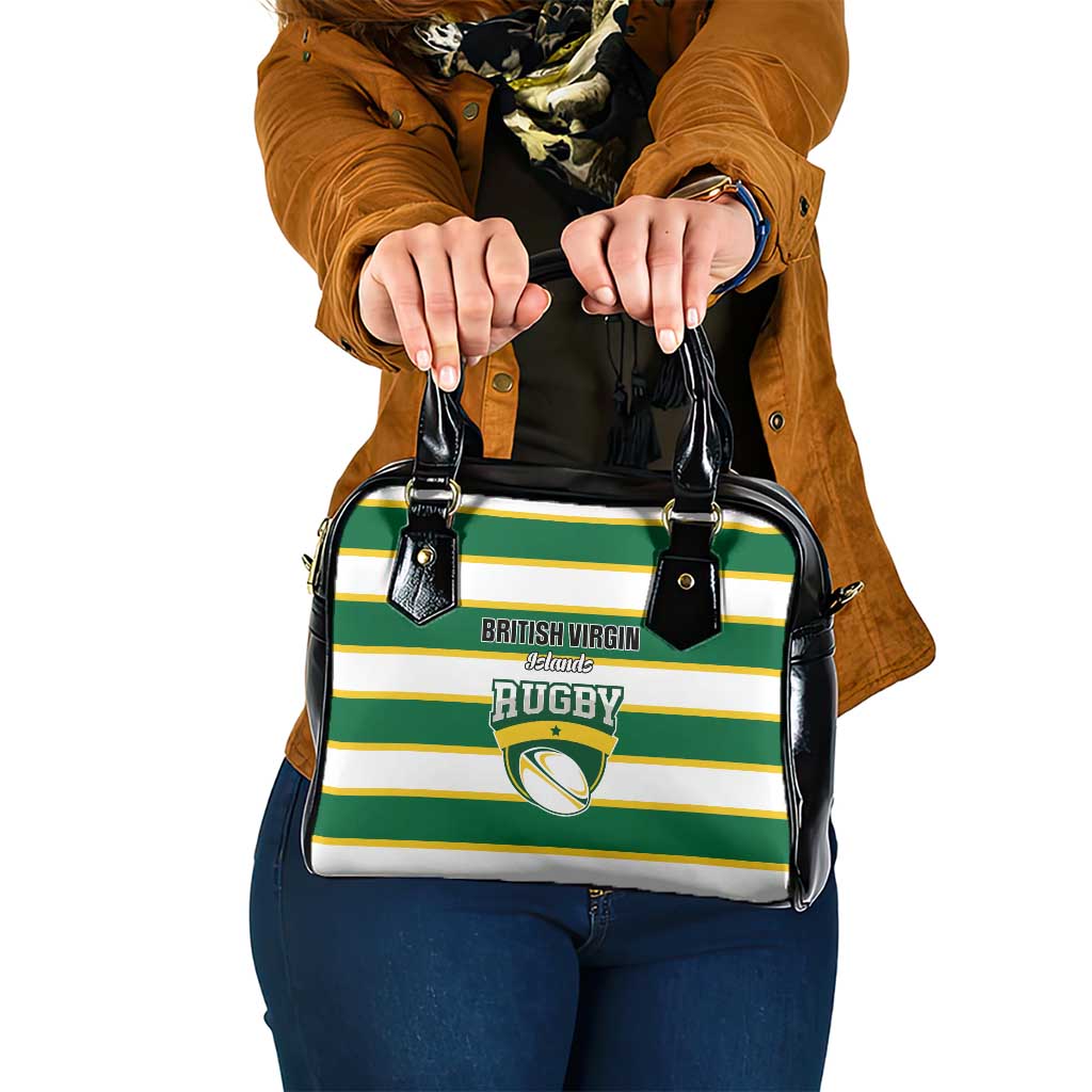 British Virgin Islands Rugby Shoulder Handbag Team BVI Go Champions LT01