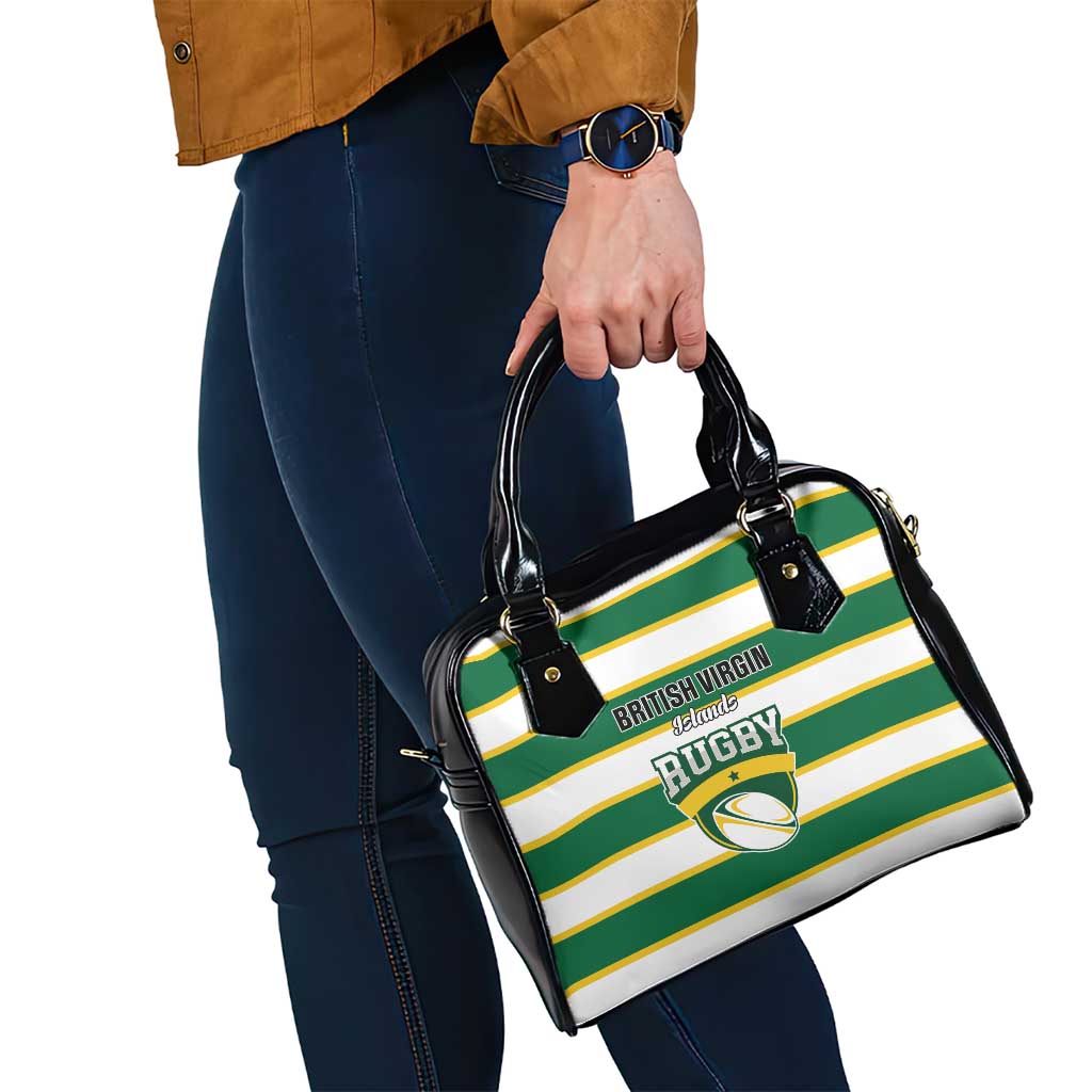 British Virgin Islands Rugby Shoulder Handbag Team BVI Go Champions LT01
