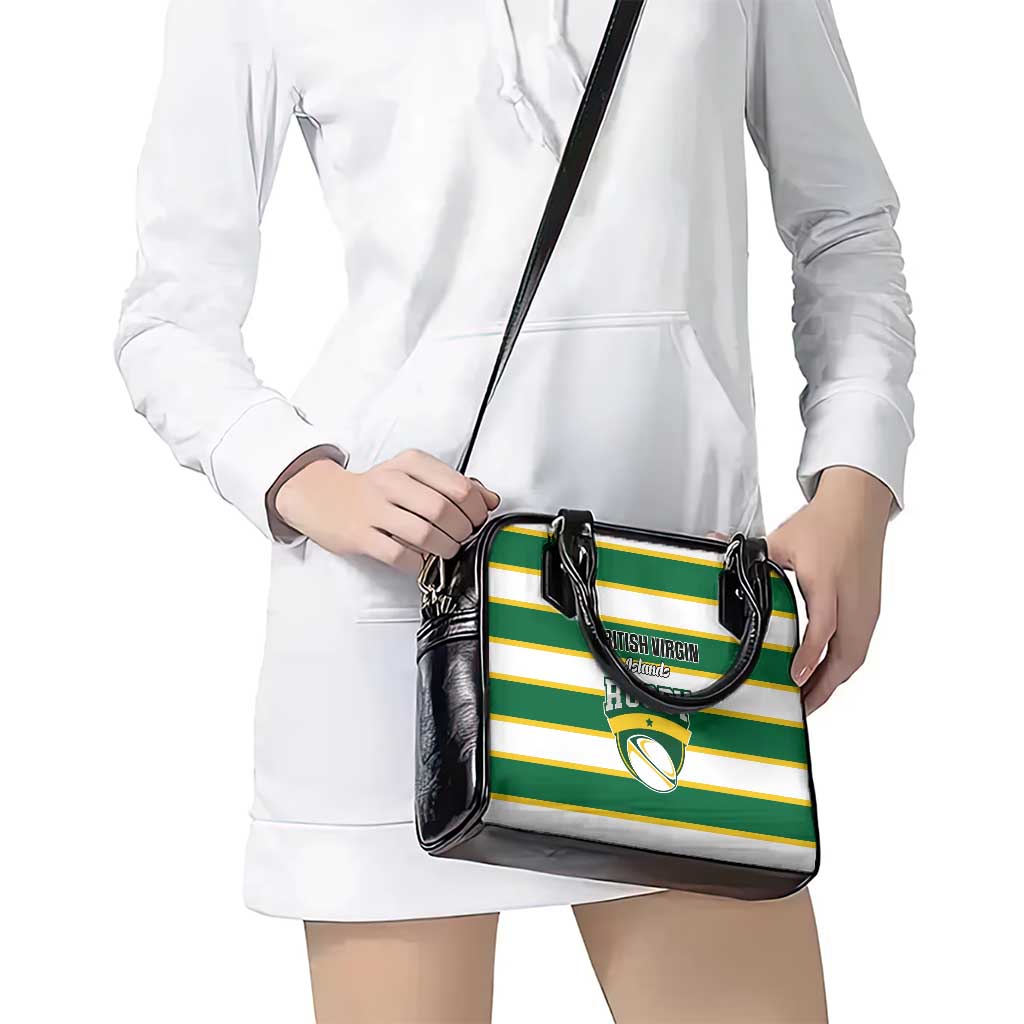 British Virgin Islands Rugby Shoulder Handbag Team BVI Go Champions LT01