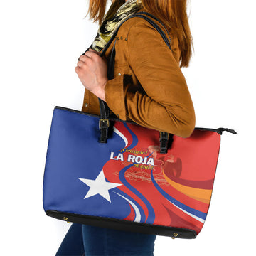 Chile 2024 Football Leather Tote Bag Concurso La Roja LT01