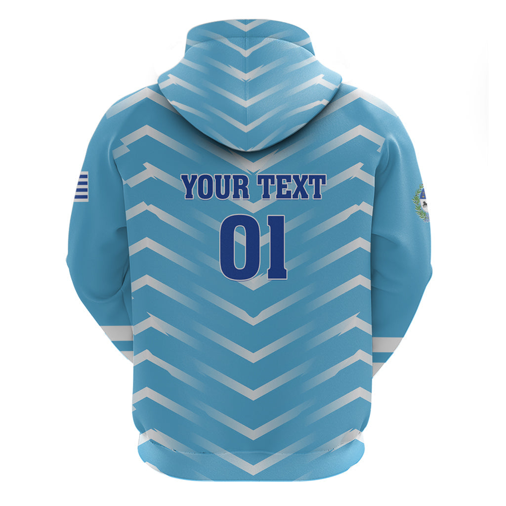 Personalized Uruguay 2024 Football Hoodie Come On La Celeste LT01