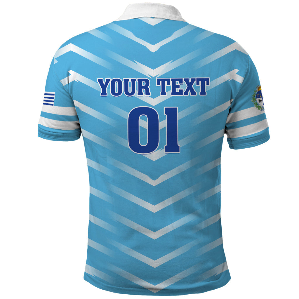 Personalized Uruguay 2024 Football Polo Shirt Come On La Celeste LT01