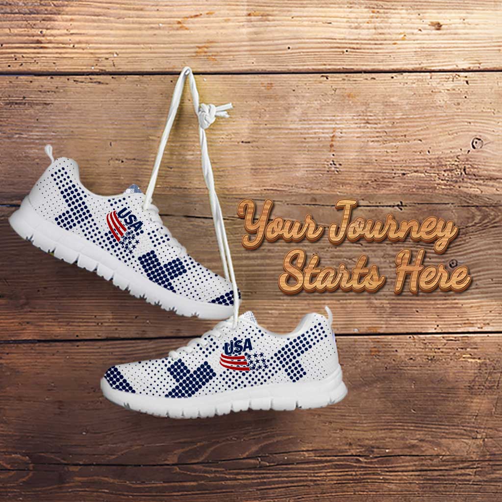USA 2024 Soccer Sneakers The Stars and Stripes Go Champion LT01