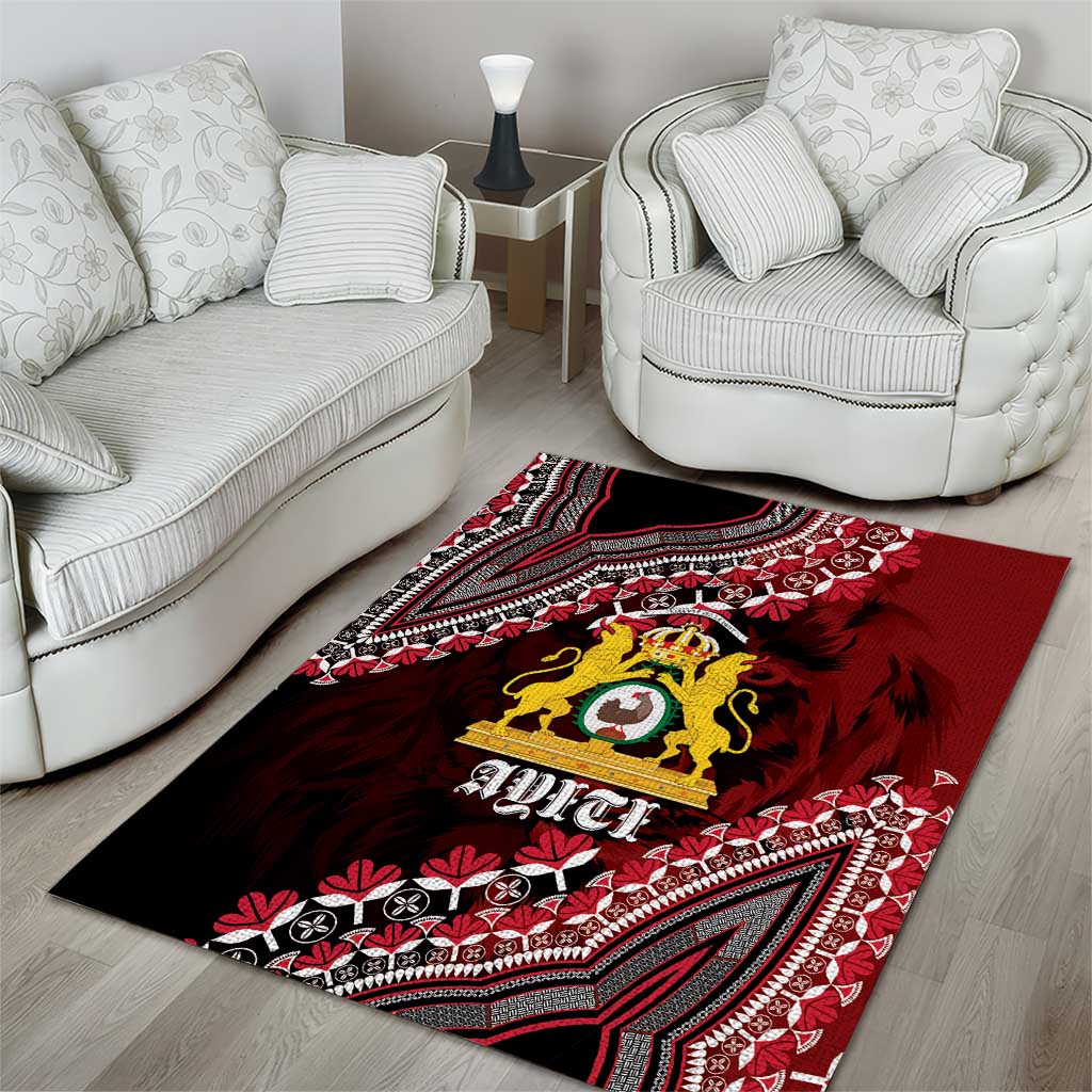 Anpi an Ayiti 18041806 Haiti Area Rug Liberte ou la Mort! LT01