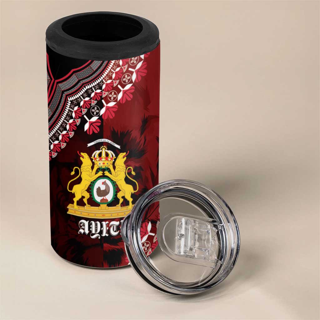 Anpi an Ayiti 18041806 Haiti 4 in 1 Can Cooler Tumbler Liberte ou la Mort! LT01