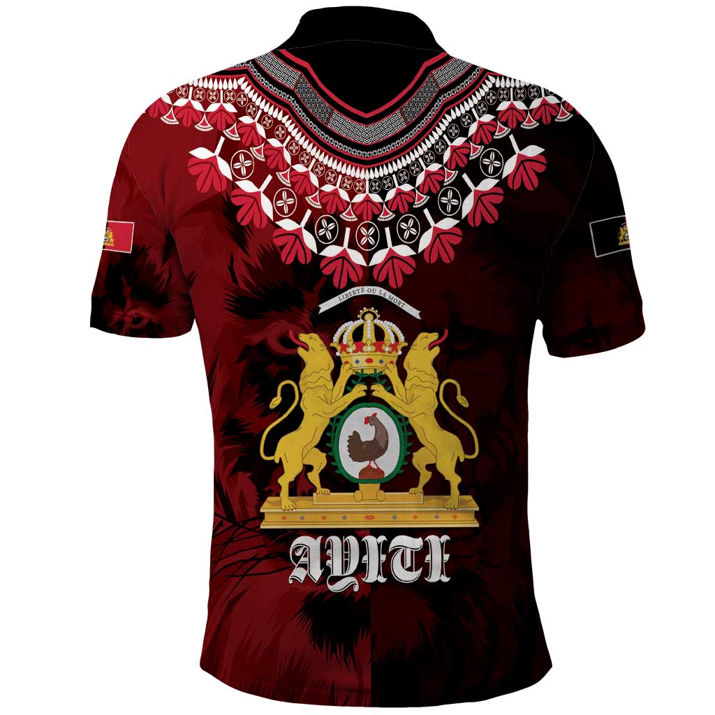 Anpi an Ayiti 18041806 Haiti Polo Shirt Liberte ou la Mort! LT01