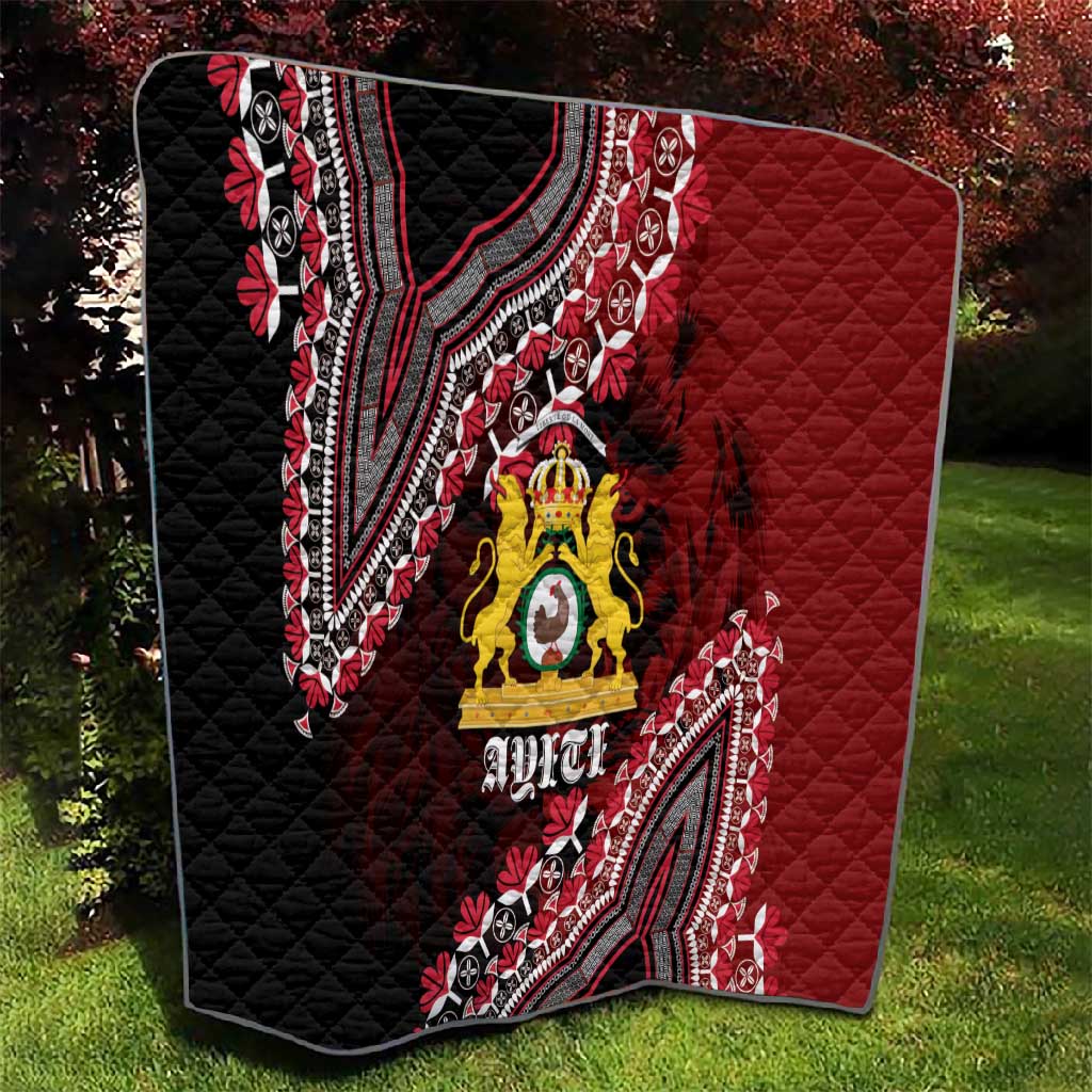 Anpi an Ayiti 18041806 Haiti Quilt Liberte ou la Mort! LT01