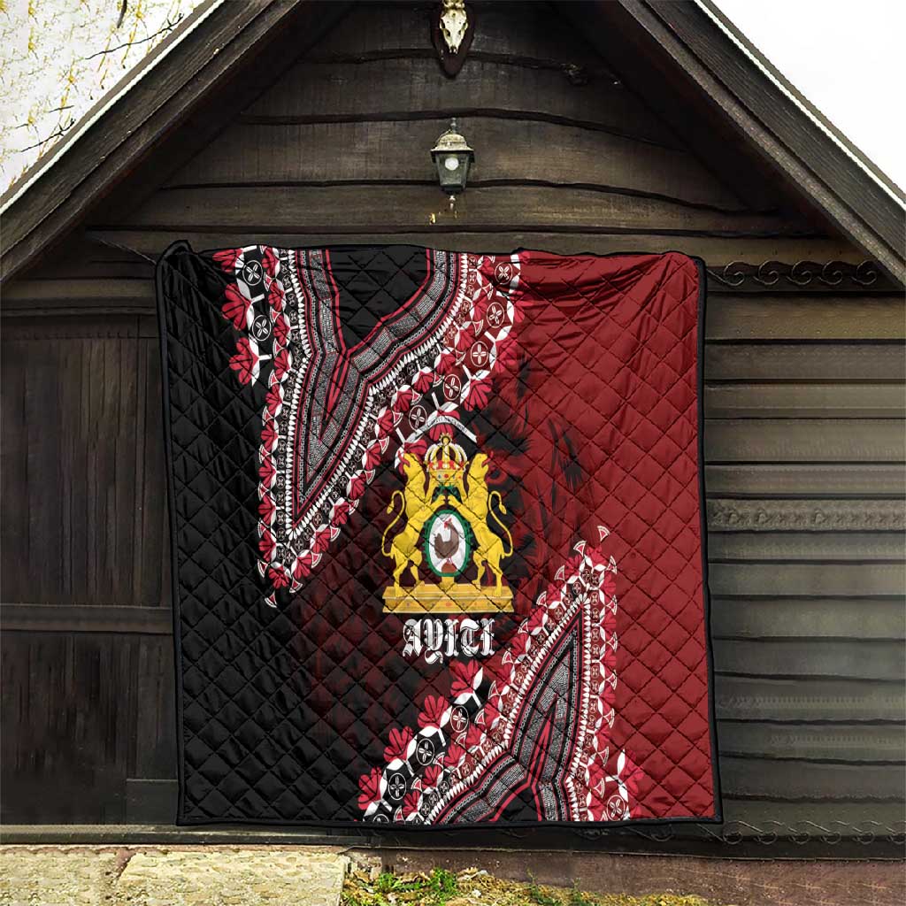 Anpi an Ayiti 18041806 Haiti Quilt Liberte ou la Mort! LT01