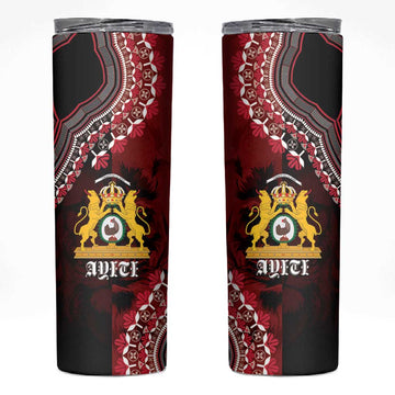 Anpi an Ayiti 18041806 Haiti Skinny Tumbler Liberte ou la Mort! LT01