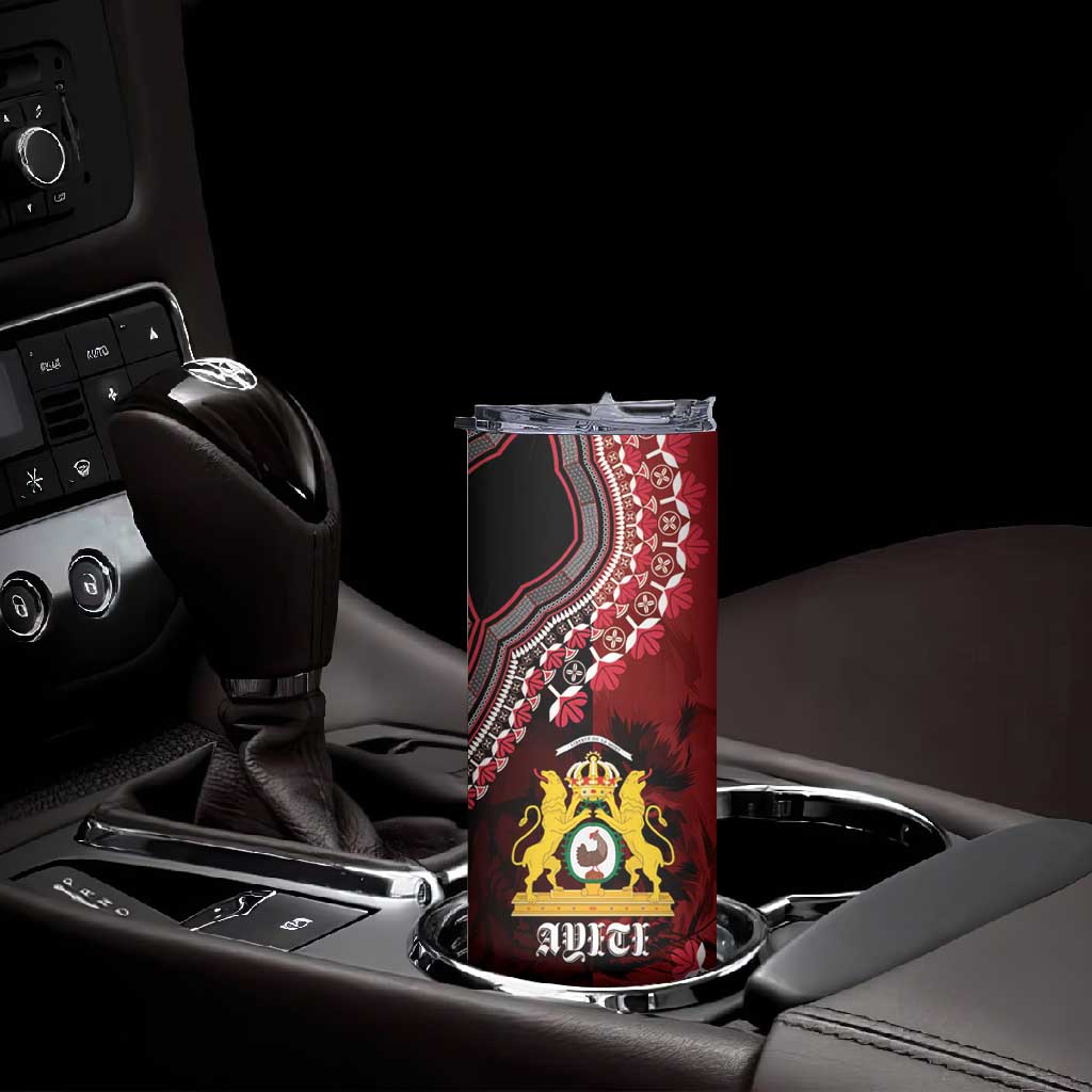 Anpi an Ayiti 18041806 Haiti Skinny Tumbler Liberte ou la Mort! LT01