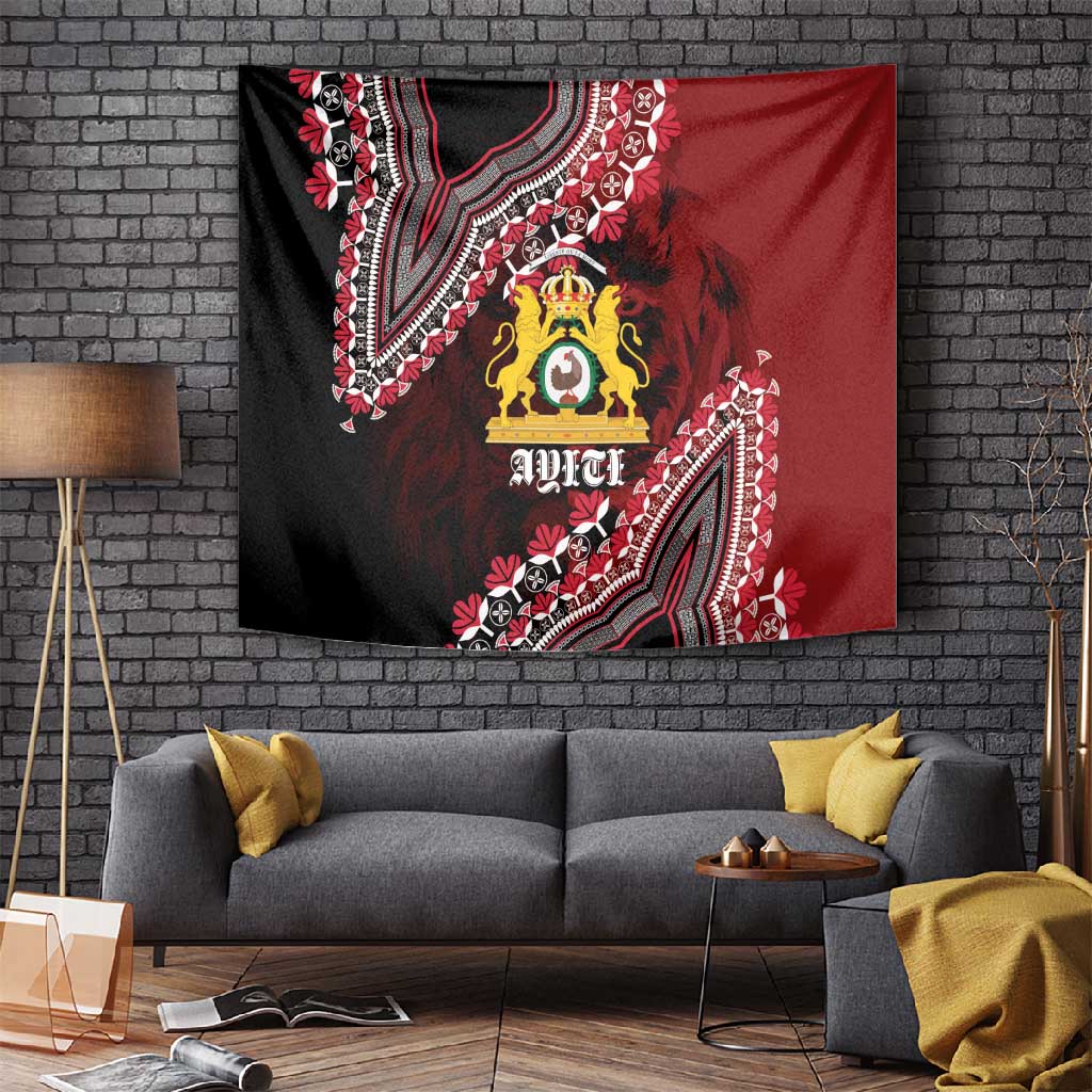 Anpi an Ayiti 18041806 Haiti Tapestry Liberte ou la Mort! LT01