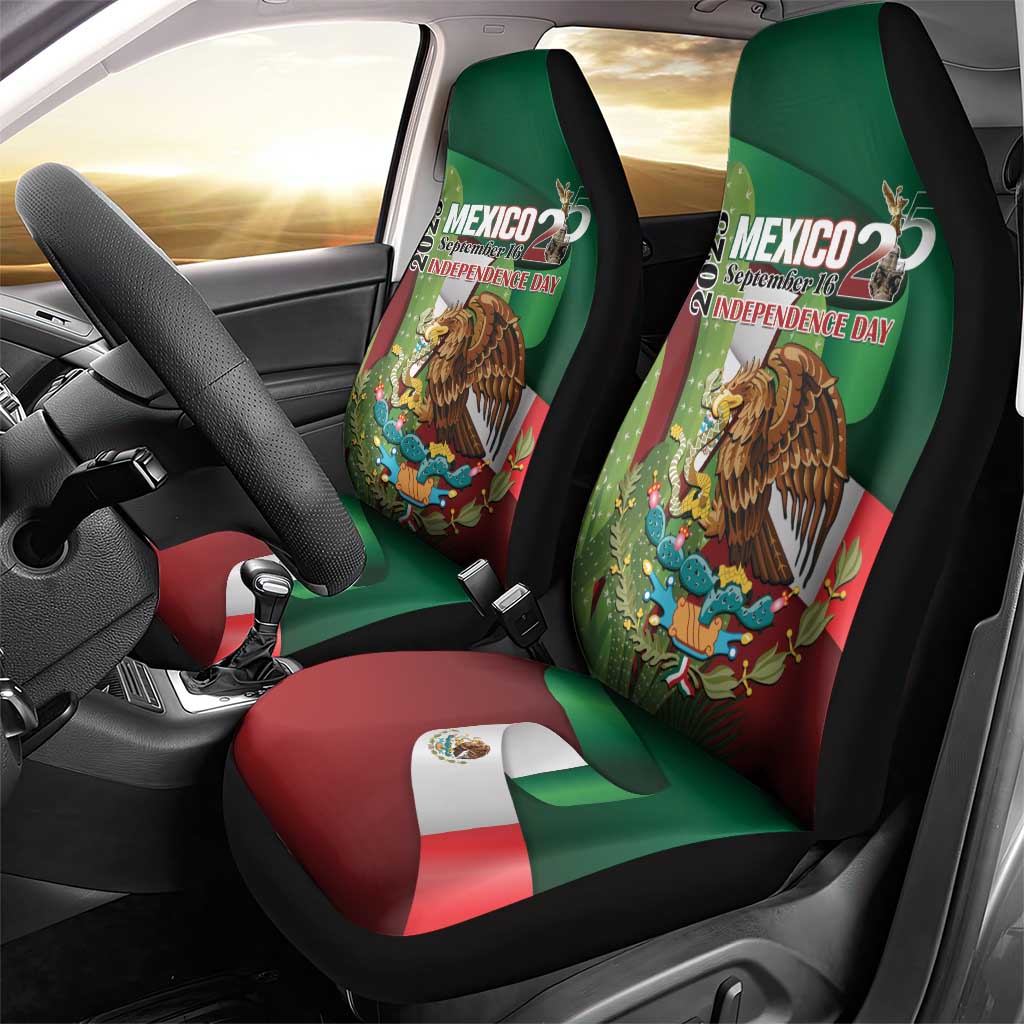 Mexico Independence Day 2025 Car Seat Cover 215th Anniversary Estados Unidos Mexicanos LT01
