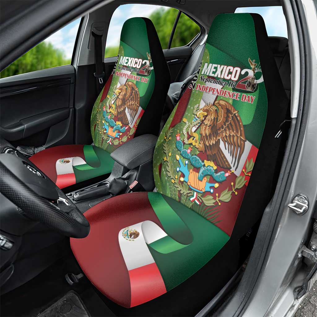Mexico Independence Day 2025 Car Seat Cover 215th Anniversary Estados Unidos Mexicanos LT01