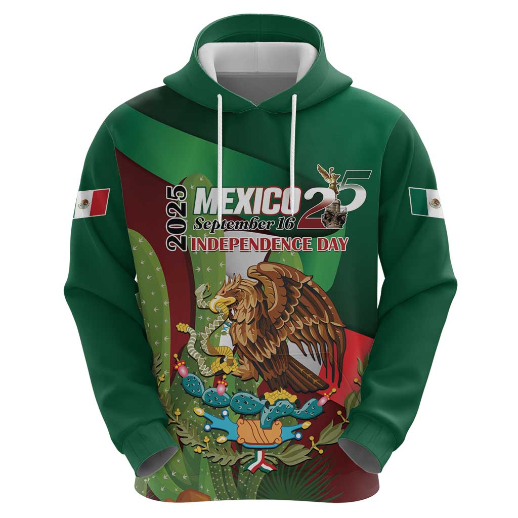 Mexico Independence Day 2025 Hoodie 215th Anniversary Estados Unidos Mexicanos LT01