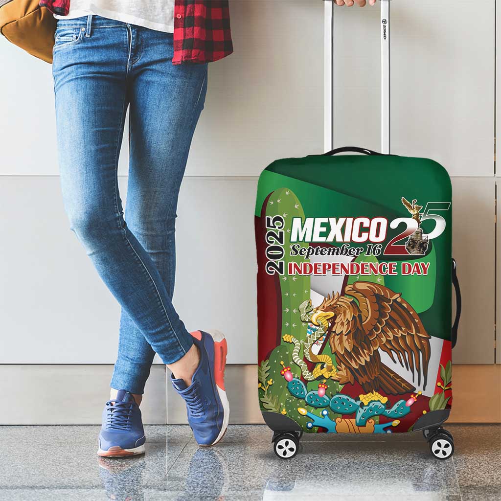 Mexico Independence Day 2025 Luggage Cover 215th Anniversary Estados Unidos Mexicanos LT01