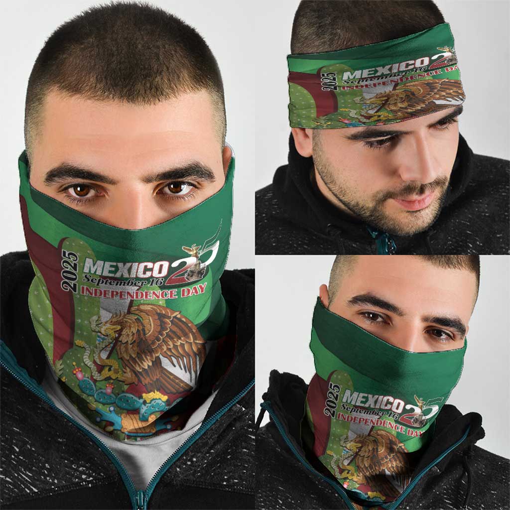 Mexico Independence Day 2025 Neck Gaiter 215th Anniversary Estados Unidos Mexicanos LT01