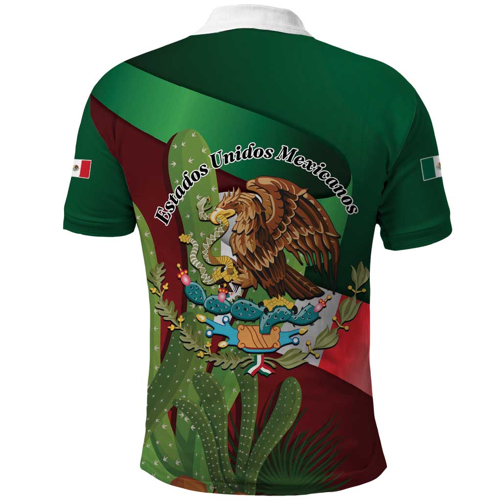 Mexico Independence Day 2025 Polo Shirt 215th Anniversary Estados Unidos Mexicanos LT01