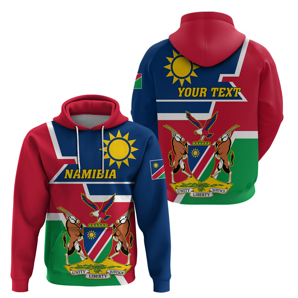 Namibia Independence Day Hoodie Coat Of Arms Unique Style LT01
