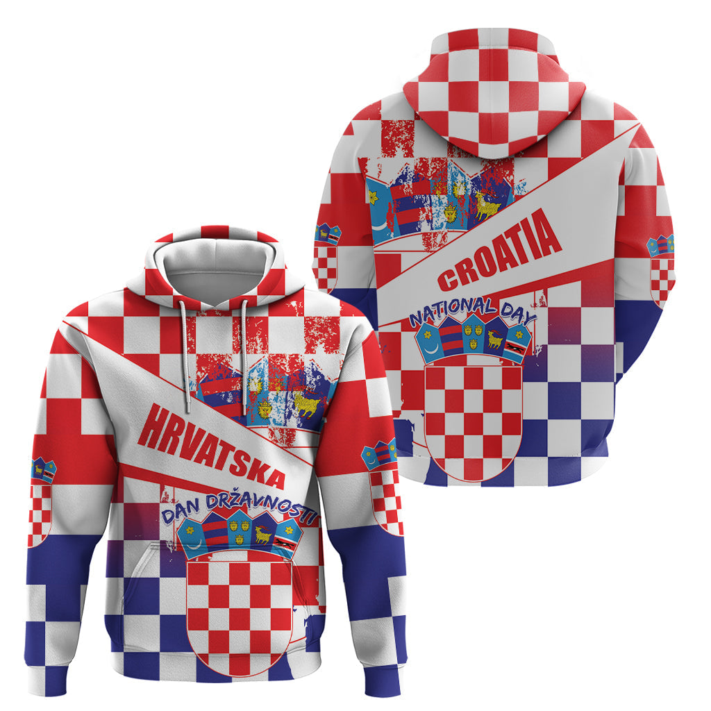 Croatia National Day 2024 Hoodie Hrvatska Dan drzavnosti LT01