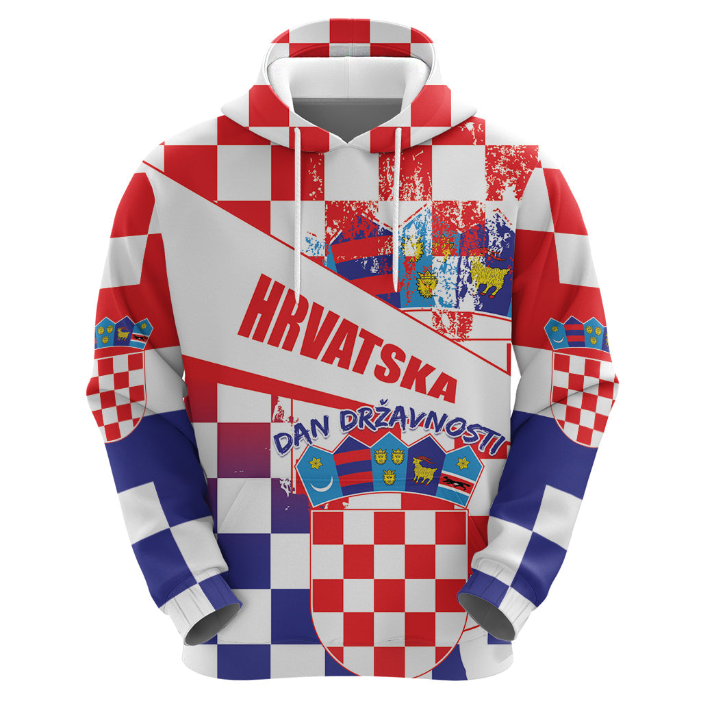 Croatia National Day 2024 Hoodie Hrvatska Dan drzavnosti LT01