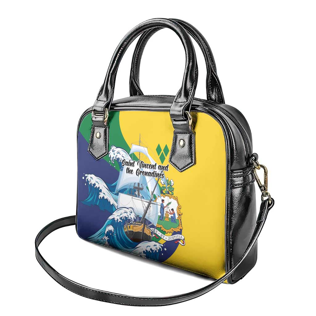 Saint Vincent and the Grenadines Sailing Shoulder Handbag Caribbean Sailing LT01