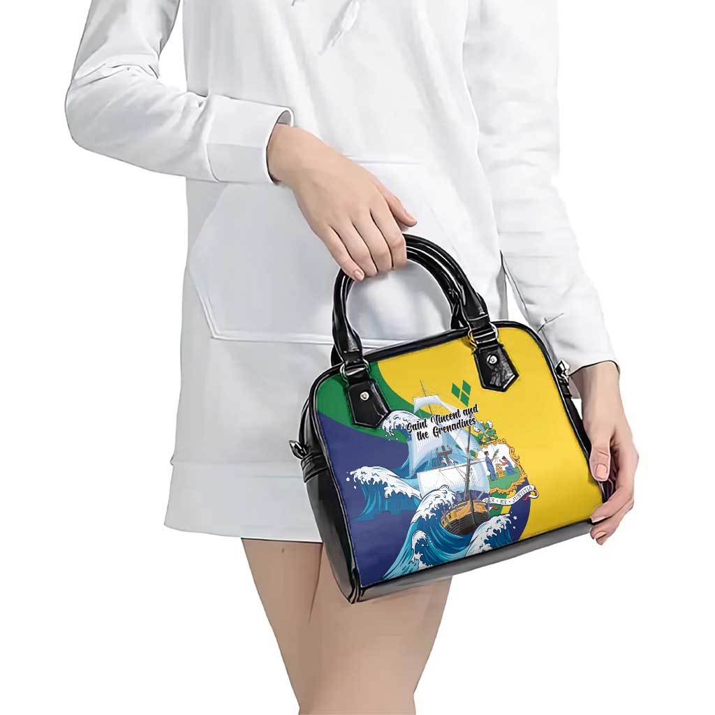 Saint Vincent and the Grenadines Sailing Shoulder Handbag Caribbean Sailing LT01