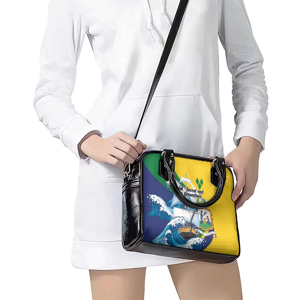 Saint Vincent and the Grenadines Sailing Shoulder Handbag Caribbean Sailing LT01