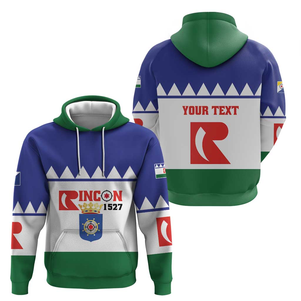 Personalised Bonaire Rincon Hoodie Flag Stylized LT01