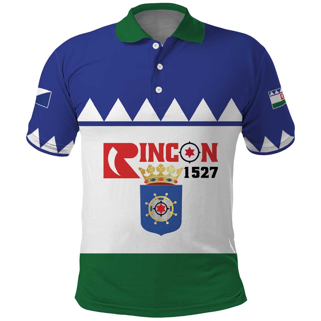 Personalised Bonaire Rincon Polo Shirt Flag Stylized LT01