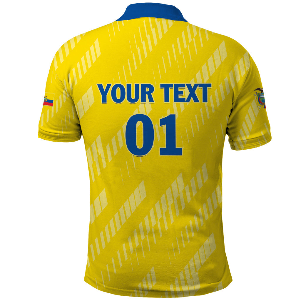 Personalized Ecuador 2024 Football Polo Shirt Come On La Tri LT01