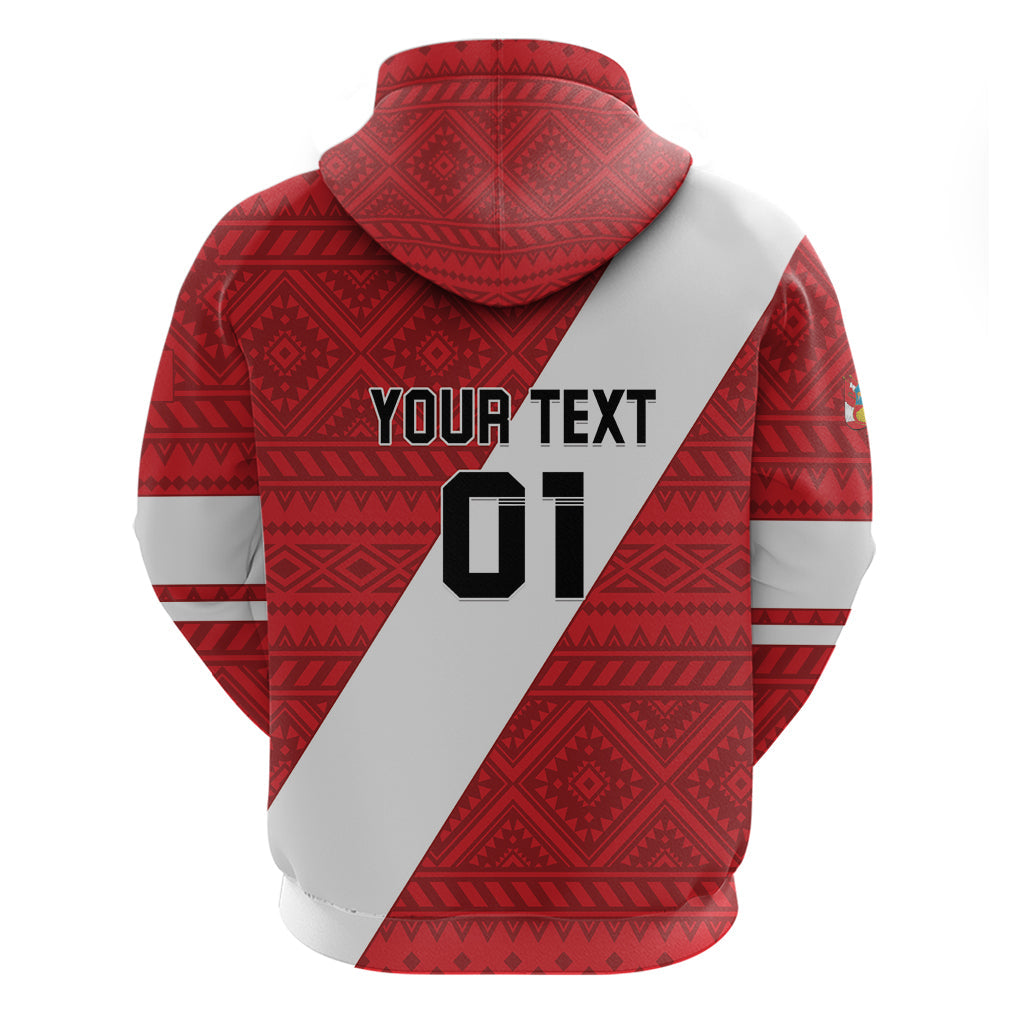 Personalized Peru 2024 Football Hoodie Come On La Bicolor LT01