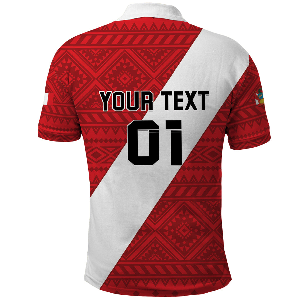 Personalized Peru 2024 Football Polo Shirt Come On La Bicolor LT01
