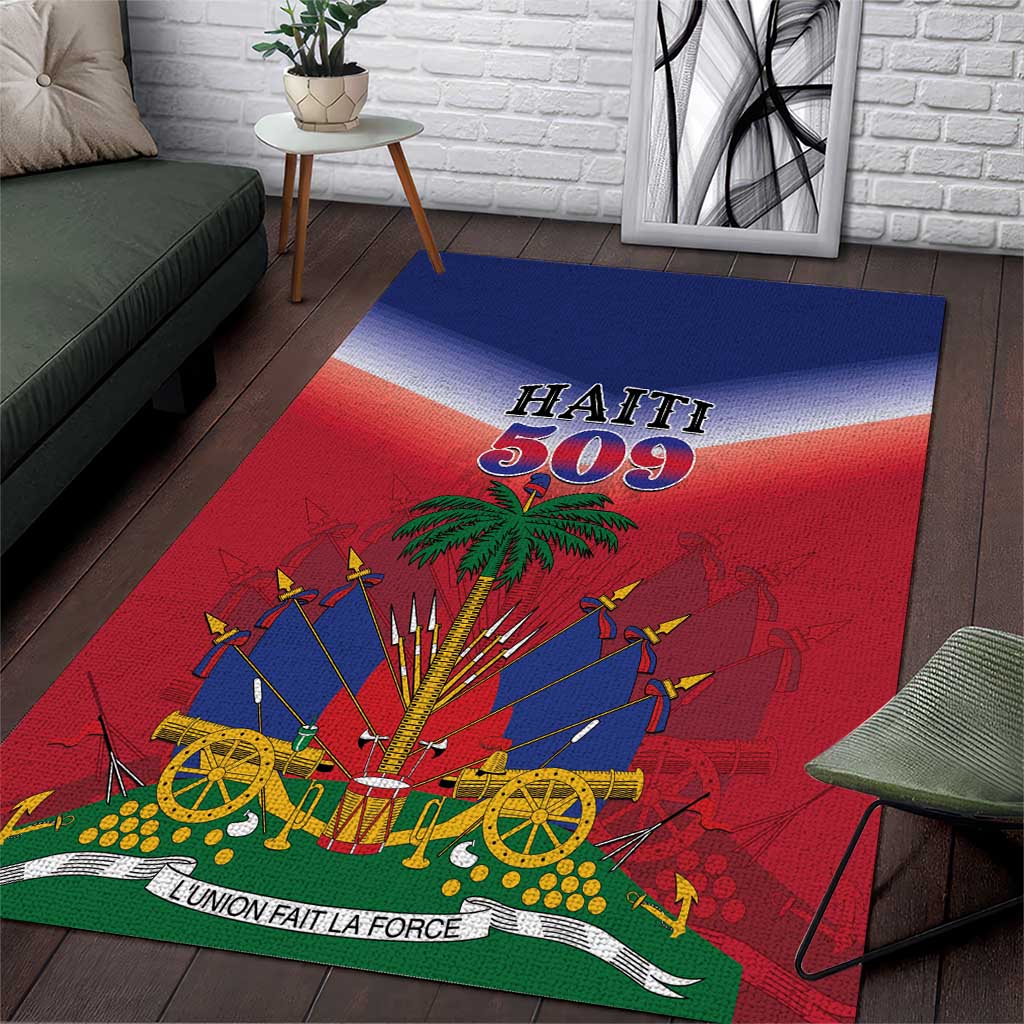 Afro Haiti 509 Area Rug Repiblik d Ayiti LT01
