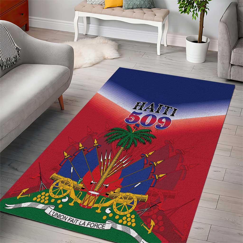 Afro Haiti 509 Area Rug Repiblik d Ayiti LT01