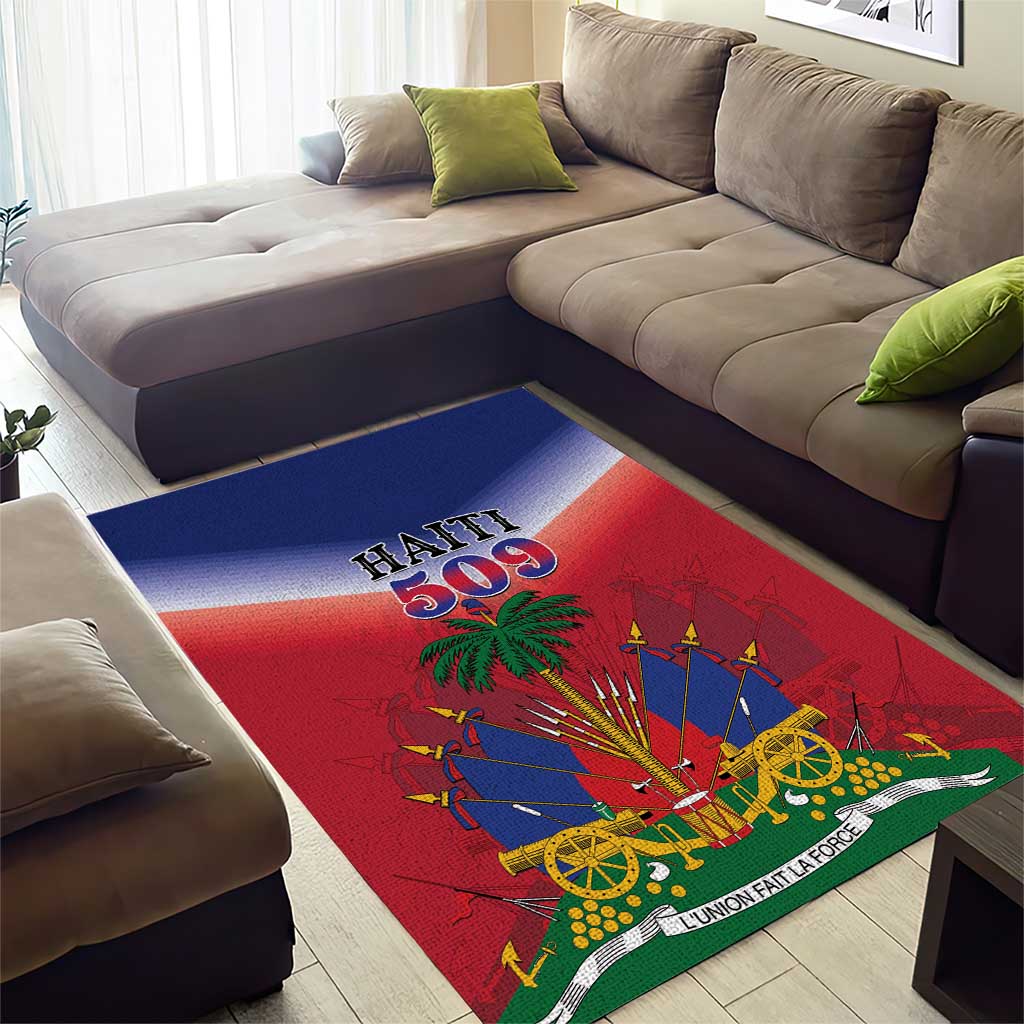 Afro Haiti 509 Area Rug Repiblik d Ayiti LT01