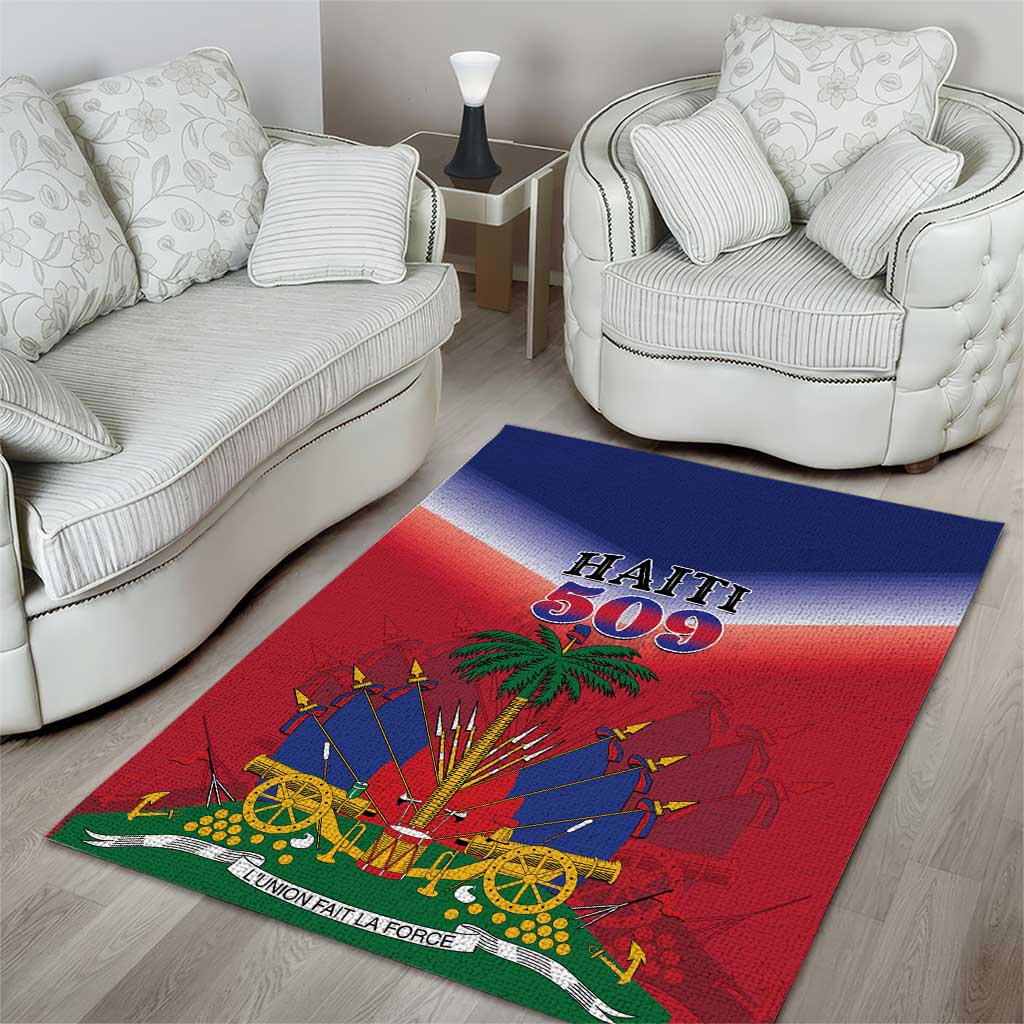 Afro Haiti 509 Area Rug Repiblik d Ayiti LT01