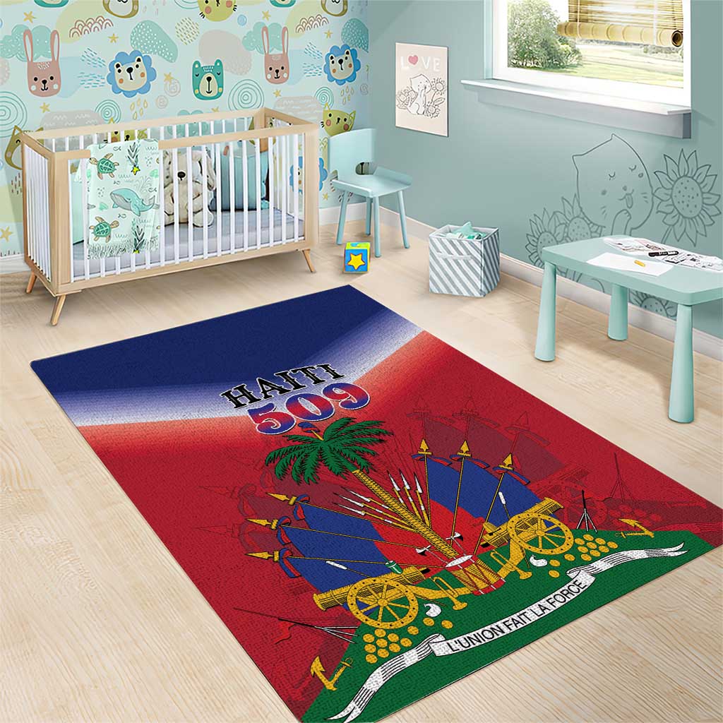 Afro Haiti 509 Area Rug Repiblik d Ayiti LT01