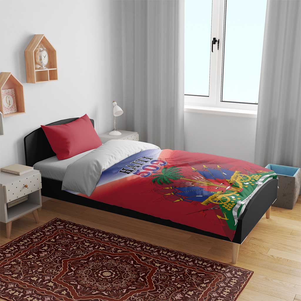 Afro Haiti 509 Bedding Set Repiblik d Ayiti LT01