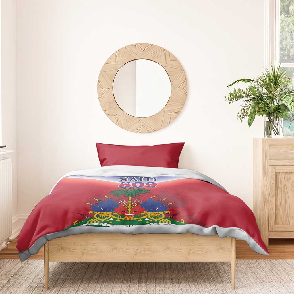 Afro Haiti 509 Bedding Set Repiblik d Ayiti LT01