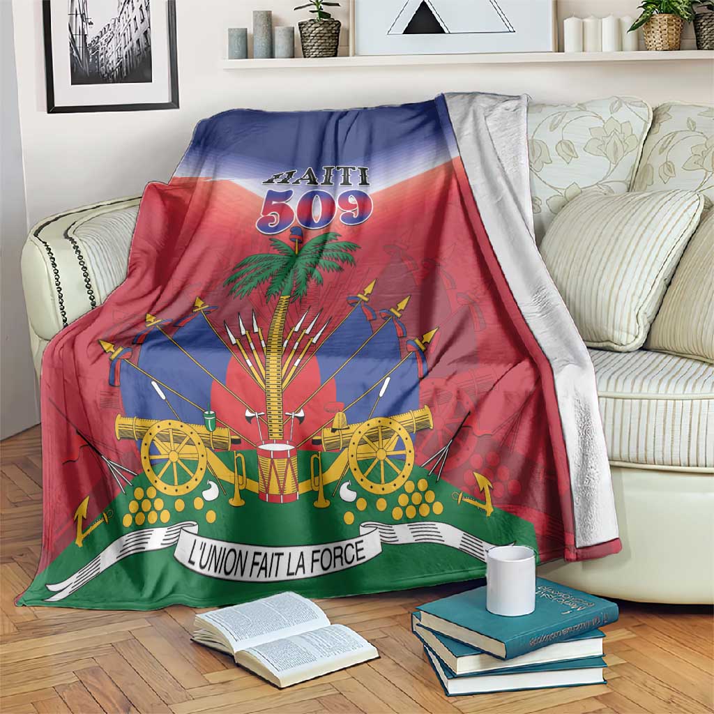 Afro Haiti 509 Blanket Repiblik d Ayiti LT01